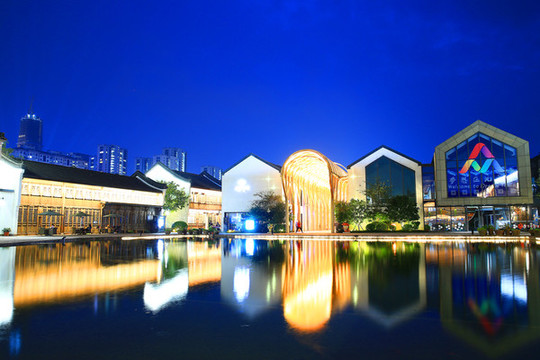 夢想小鎮(zhèn)夜景