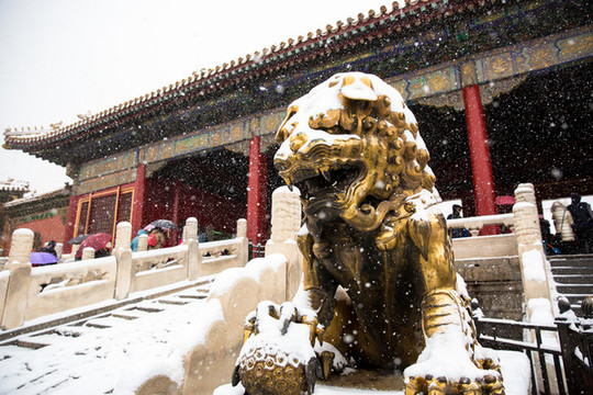 故宮雪景