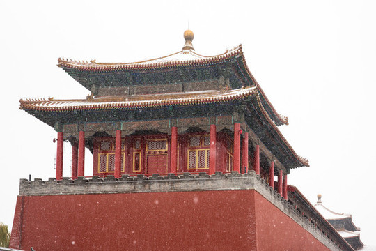 故宮雪景