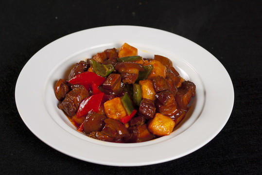 糍粑燜山豬肉