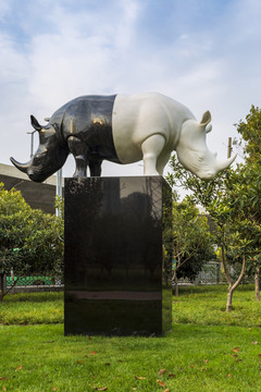 雕塑作品素材