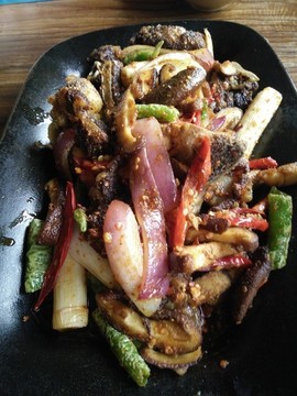 爆炒牦牛肉
