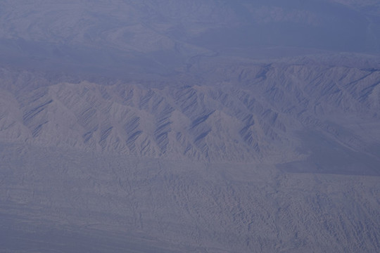 航拍天山