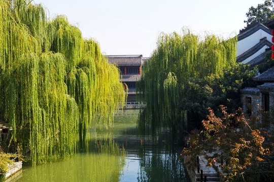 臺(tái)兒莊古運(yùn)河風(fēng)景