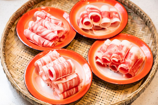 火鍋肉類拼盤