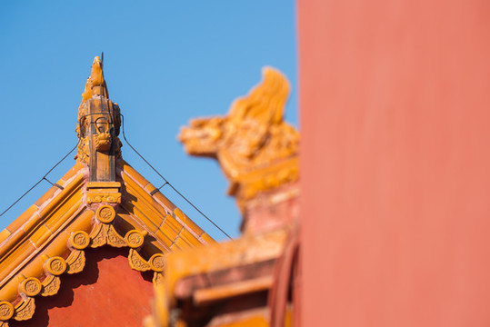北京故宮古建筑景觀