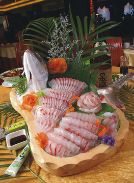 章紅魚刺身