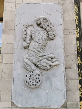 動(dòng)物浮雕