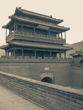 天下第一關(guān)老照片