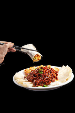 京醬肉絲