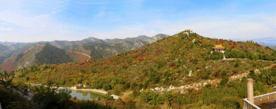 太行山柏尖山風景