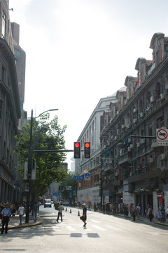 外灘南京東路街景
