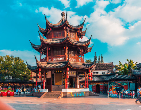上海七寶古鎮(zhèn)古塔