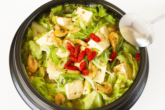 白菜燉豆腐