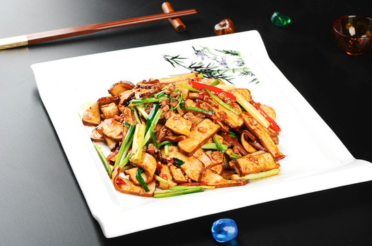 小炒香干