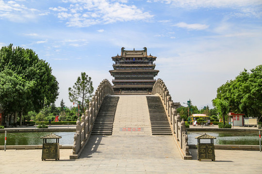 山西永濟(jì)鸛雀樓