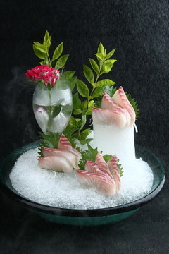 雕魚刺身