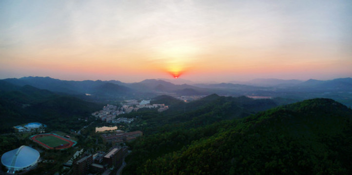 珠海風(fēng)光之日落鳳凰山
