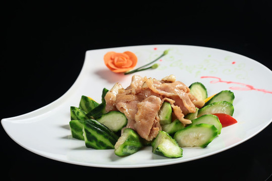 農(nóng)家勝瓜炒爽肉
