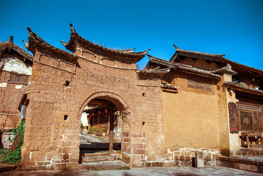沙溪古鎮(zhèn)東寨門