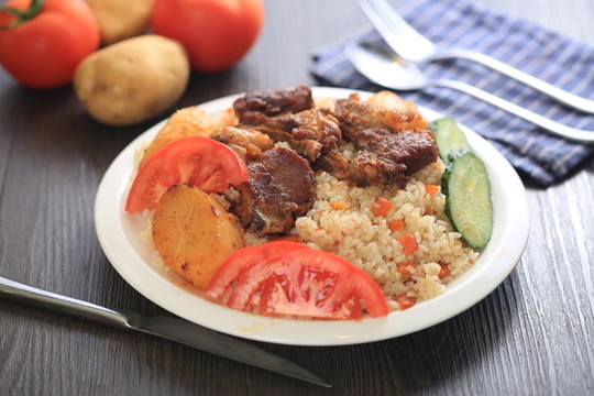 羊肉抓飯