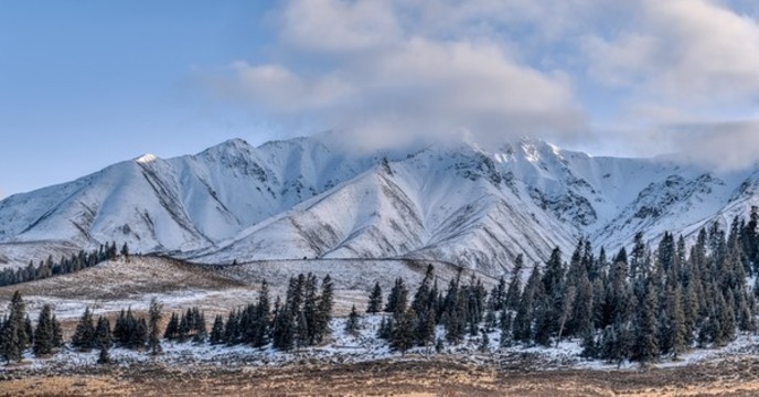 祁連山雪山