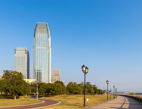 福州江濱東大道建筑
