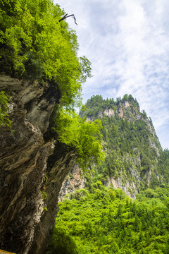 宕昌官鵝溝景區(qū)獨(dú)秀峰
