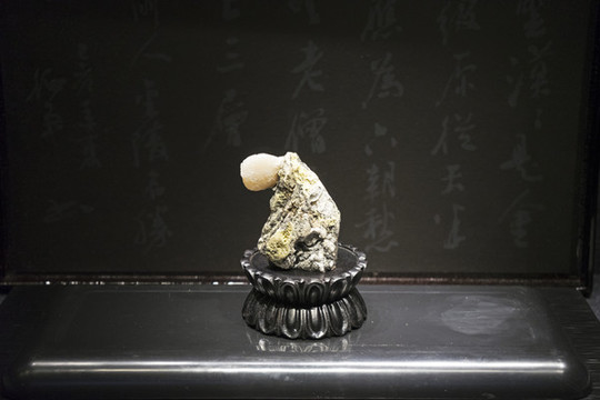 禪意玉石擺件