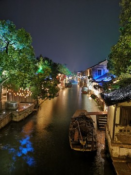 周莊夜景