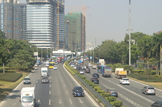 107國(guó)道深圳西鄉(xiāng)路段