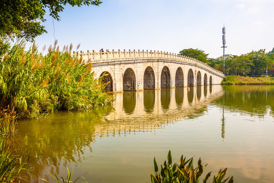 順峰山公園伏波橋
