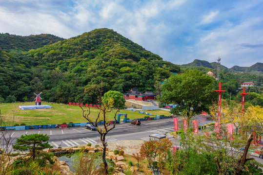 博山姚家峪禹王山居廣場