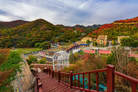 博山姚家峪禹王山居廣場(chǎng)