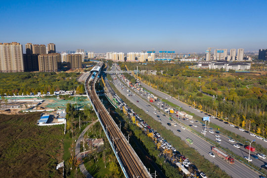 航拍路橋高速路