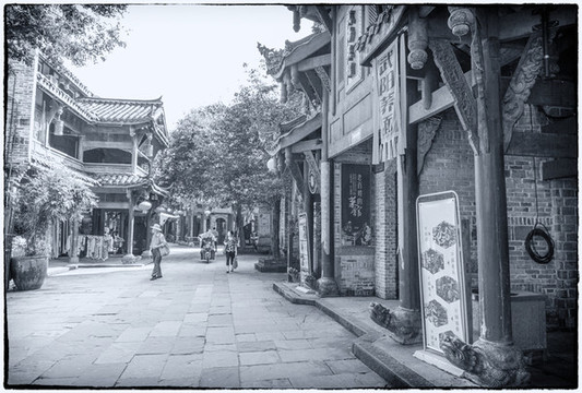 錦里古鎮(zhèn)老照片