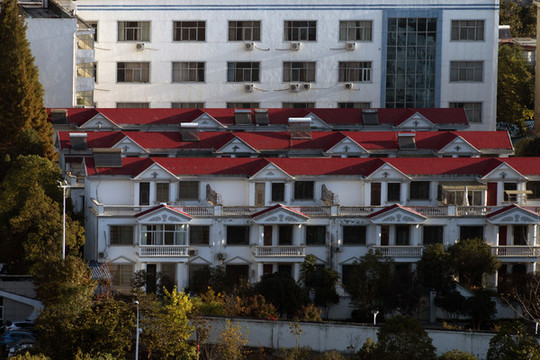 小區(qū)的早晨
