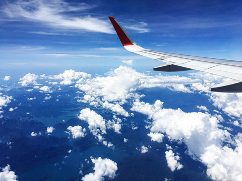 飛機舷窗外景觀