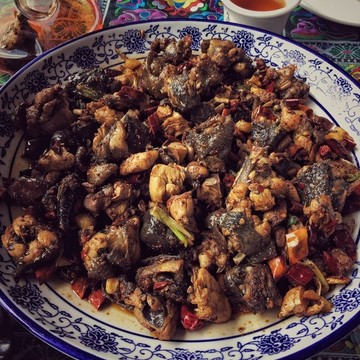 麻辣烏雞