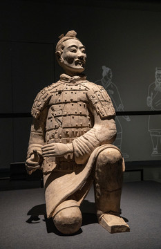 秦兵馬俑跪射俑