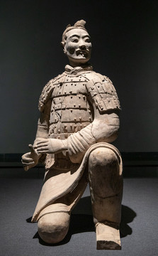 秦兵馬俑跪射俑