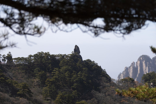 登黃山天下無山