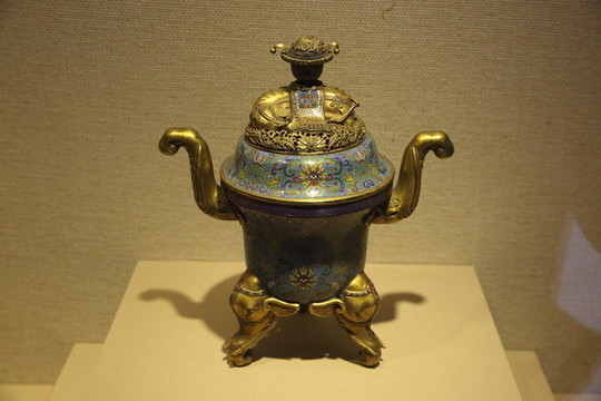 景泰藍(lán)香爐