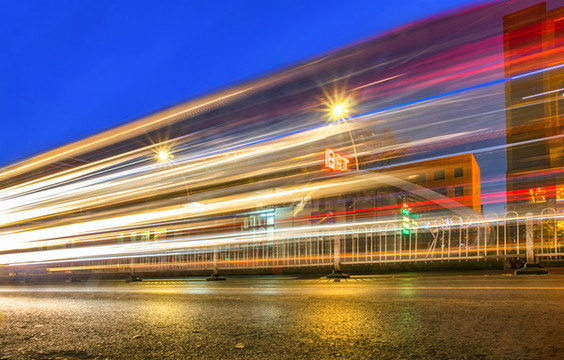 銀川夜景（BRT車站）