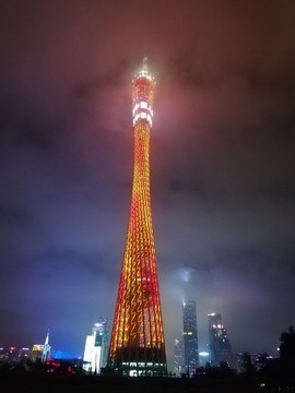廣州塔晚拍