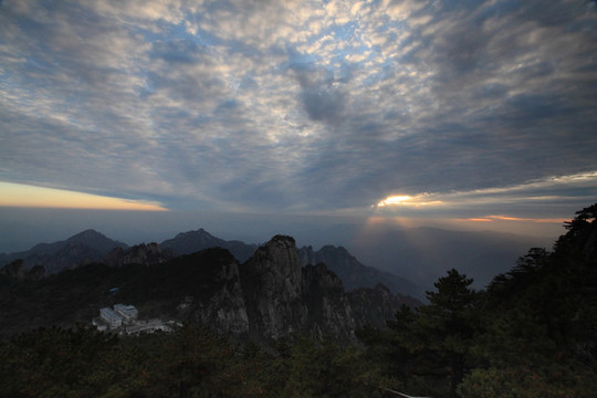安徽黃山風光