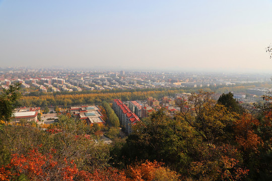 京郊小景百望山