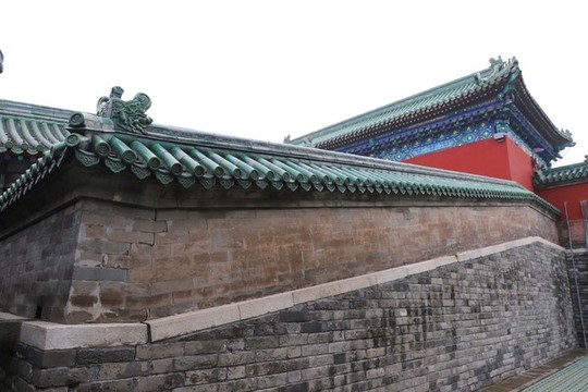 天壇建筑青磚綠瓦