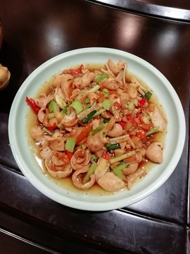 炒豬腸