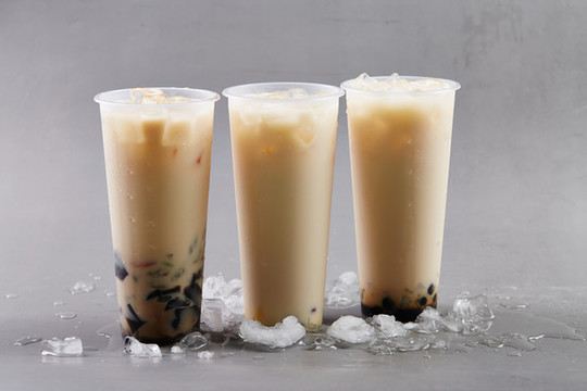 紅豆布丁奶茶
